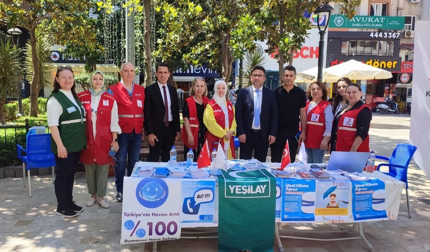 Manisa'da "Dünya Tütünsüz Günü" etkinliği yapıldı