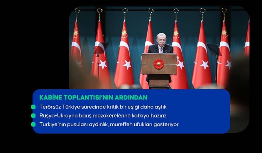 Cumhurbaşkanı Erdoğan: Terörsüz Türkiye hedefimize emin adımlarla yürüyoruz