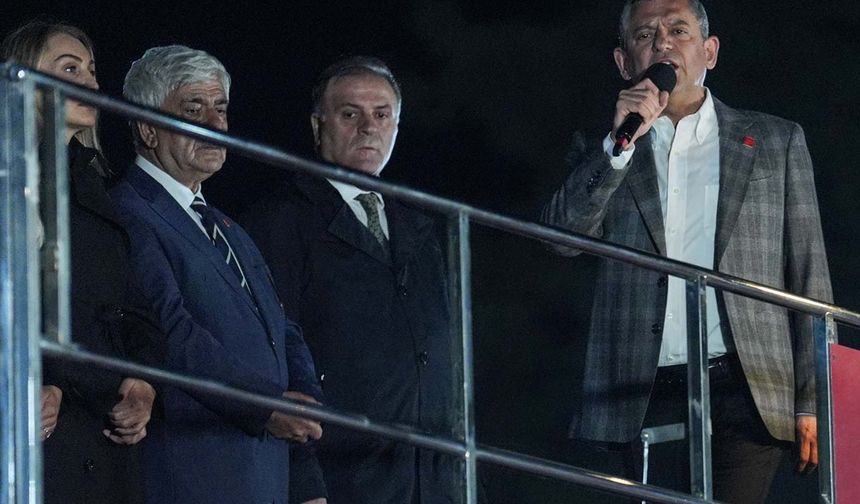 CHP Genel Başkanı Özel, partisinin Silivri mitinginde konuştu: