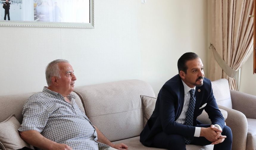 AK Parti Genel Başkan Yardımcısı Zorlu'dan "Annemiz" projesi kapsamında şehit ailesine ziyaret: