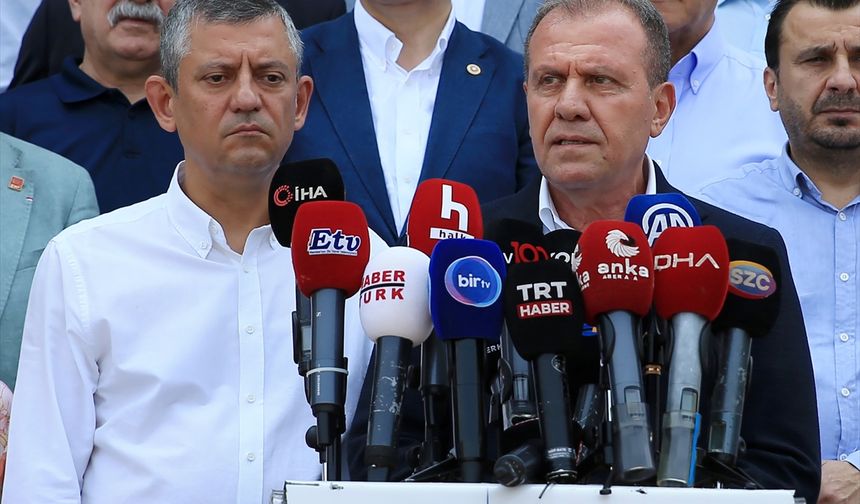 CHP Genel Başkanı Özgür Özel, Manisa'da konuştu: