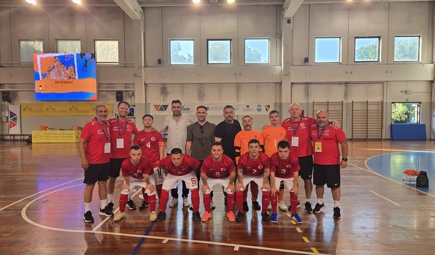 Down Sendromlular Futsal Milli Takımı, Avrupa Şampiyonası'nda finale yükseldi