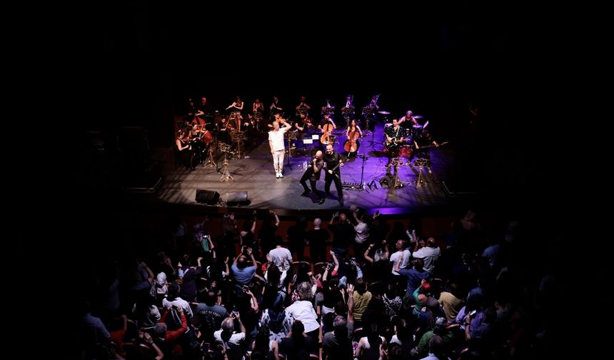 SAMSUN - "Senforock Orkestrası" Samsun Kültür Yolu Festivali'nde sahne aldı