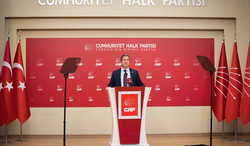 CHP Sözcüsü Yücel, MYK gündemine ilişkin basın toplantısı düzenledi: