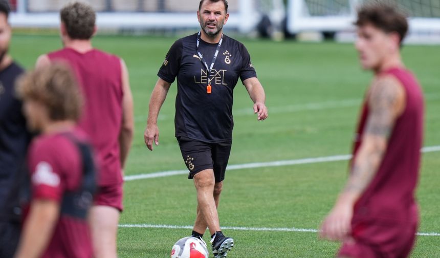 Galatasaray, Fatih Karagümrük maçı hazırlıklarına devam etti