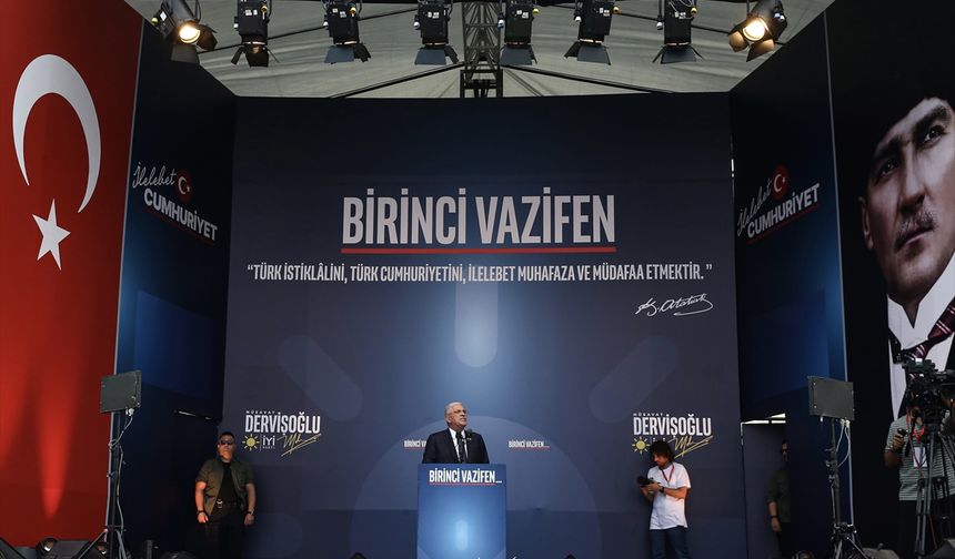 İYİ Parti Genel Başkanı Dervişoğlu, Bursa'daki mitingde konuştu: