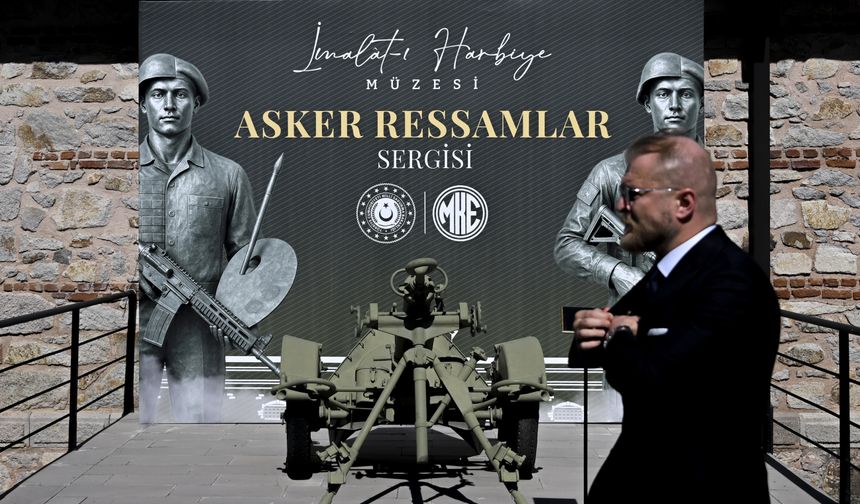 Ankara Kültür Yolu Festivali kapsamında 'Asker Ressamlar' sergisi açıldı