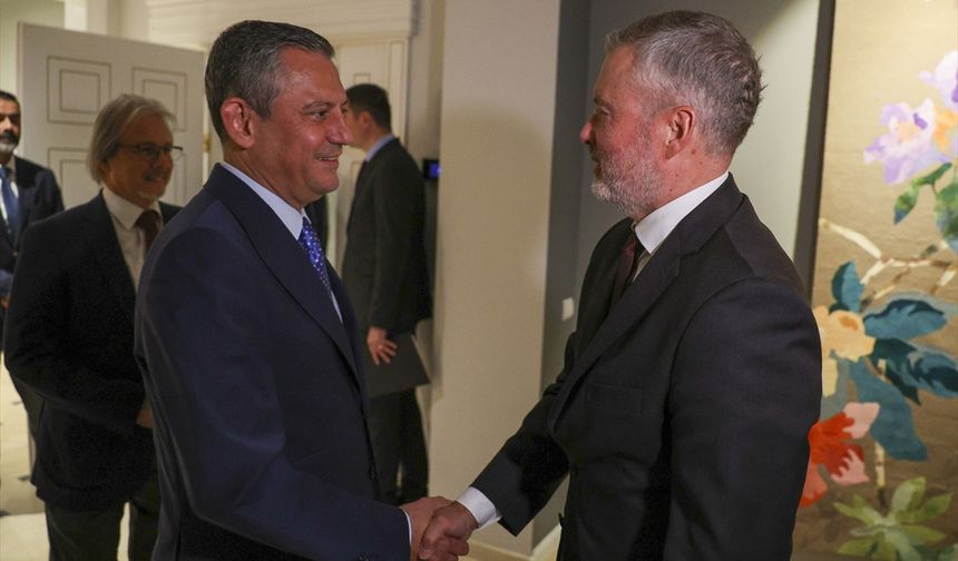 CHP Genel Başkanı Özel, İskandinav ve Baltık ülkelerinin büyükelçileriyle bir araya geldi