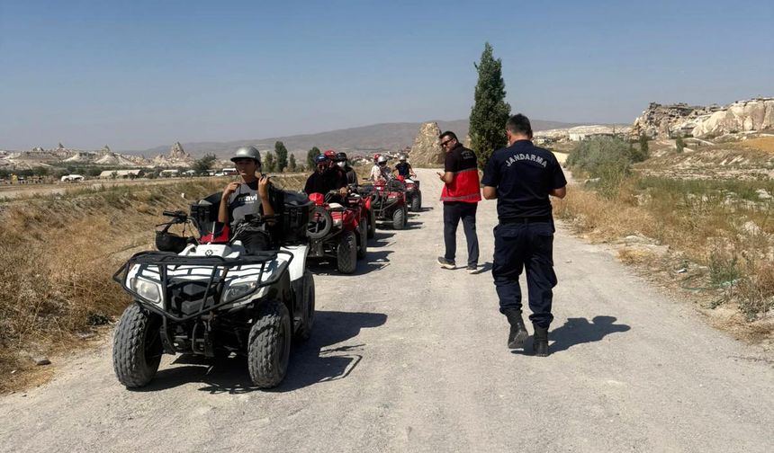 Kapadokya Alan Başkanlığından izinsiz faaliyet yürüten aktivite firmalarına denetim