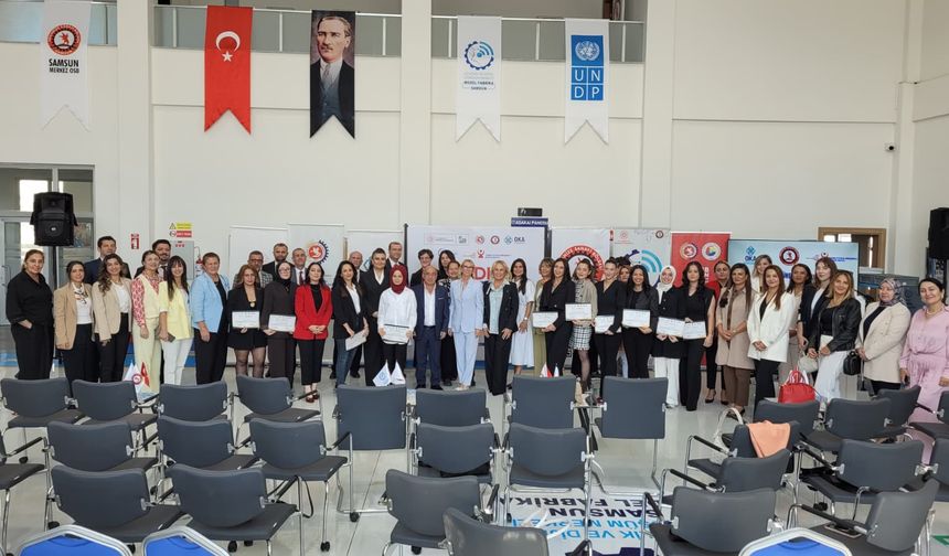 Samsun Kadın Mühendis Okulu ilk mezunlarını verdi