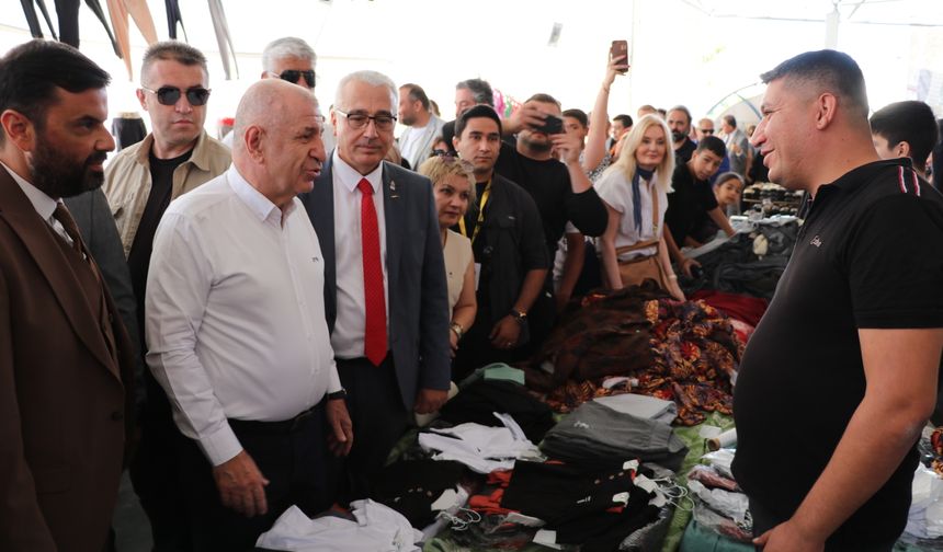 Zafer Partisi Genel Başkanı Özdağ, Gaziantep'te ziyaretlerde bulundu