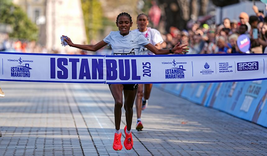 47. İstanbul Maratonu'nu kadınlarda Bizuager Aderra kazandı