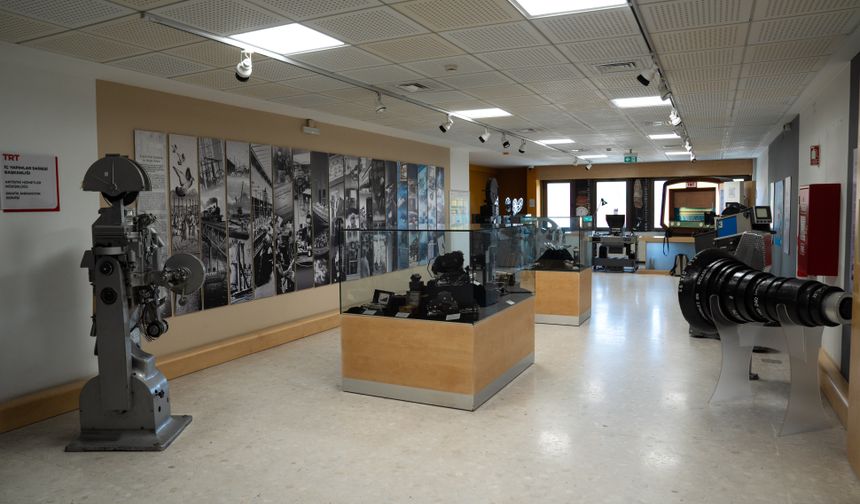 TRT Yayıncılık Tarihi Müzesi'nde Türkiye'nin televizyon yayıncılığı tarihine yolculuk