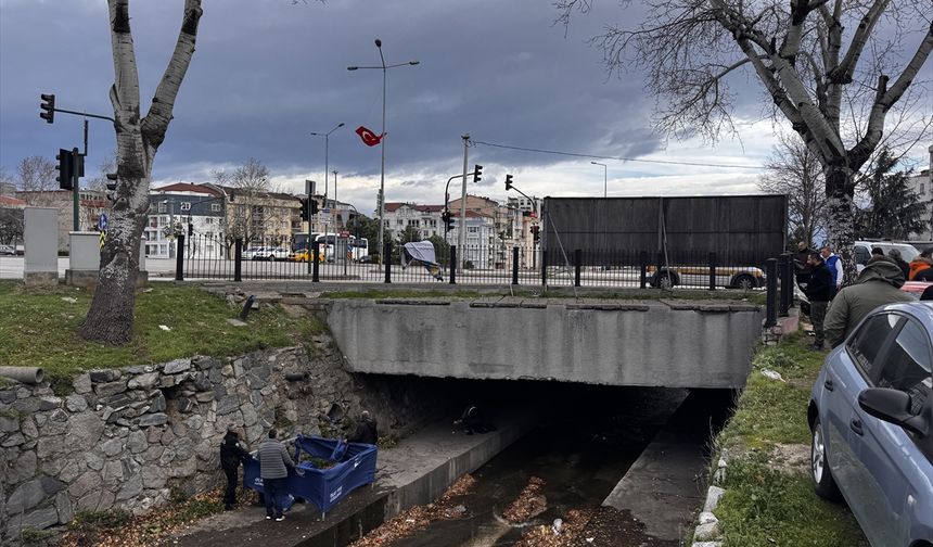 Bursa'da dere yatağına düşen kişi öldü