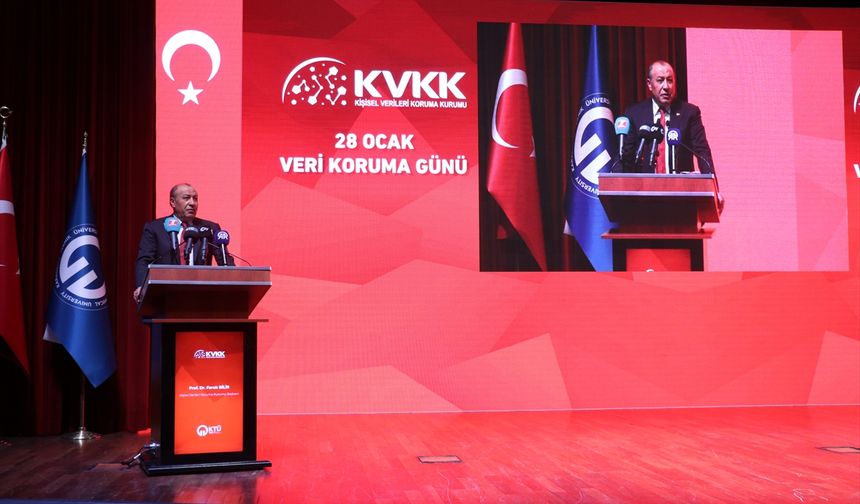 KVKK Başkanı Faruk Bilir Trabzon'da konuştu: