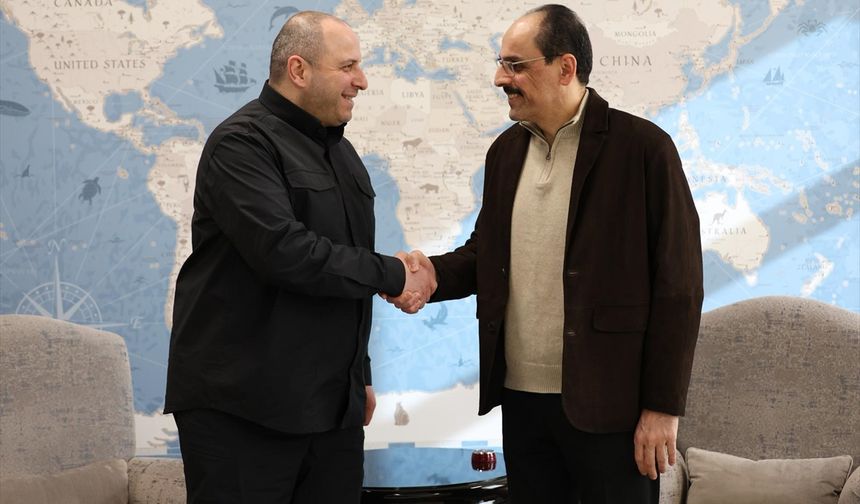 MİT Başkanı Kalın, Ukrayna Ulusal Güvenlik ve Savunma Konseyi Sekreteri Umerov ile görüştü