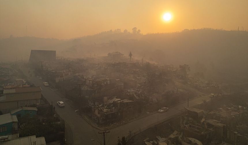 Şili'nin güneyinde meydana gelen orman yangınlarında 18 kişi öldü