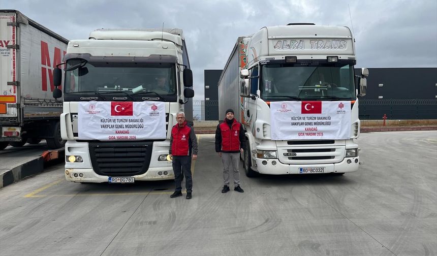 Vakıflar Genel Müdürlüğü, Bosna Hersek ve Karadağ'a 9 bin gıda kolisi gönderdi