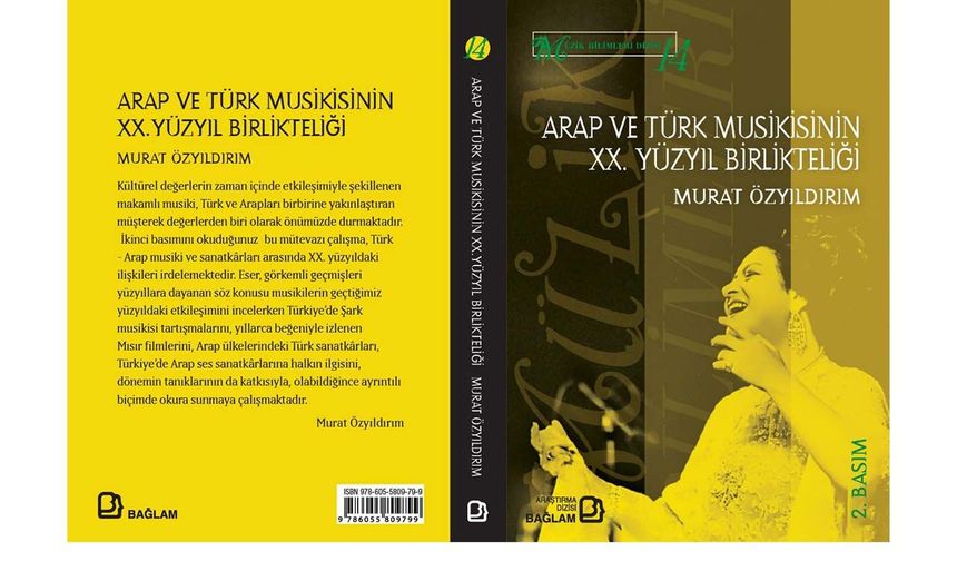 Arap ve Türk Müziği Kitabının ikinci baskısı yapıldı