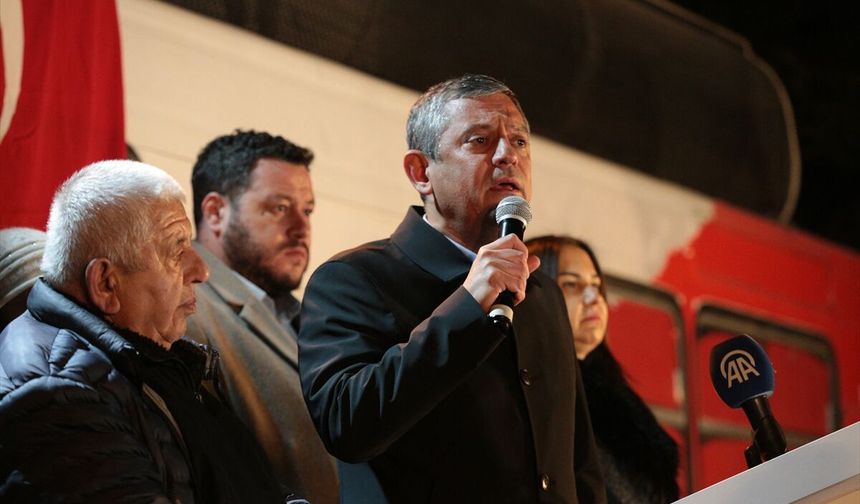 CHP Genel Başkanı Özel'den Bolu Belediyesine yönelik 'irtikap' operasyonuna ilişkin açıklama: