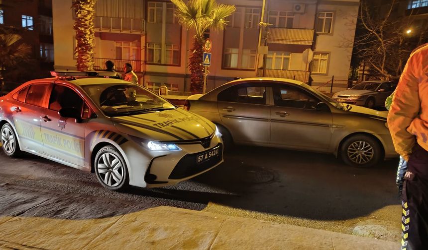 Sinop'ta tartıştığı sürücünün önünü kesen alkollü sürücüye 205 bin lira ceza uygulandı