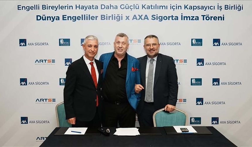 AXA Sigorta, sektörde kapsayıcılığı güçlendirecek yeni bir değerler ortaklığına imza attı