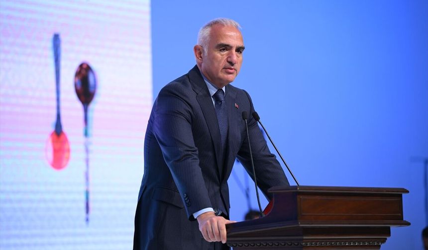 Kültür ve Turizm Bakanı Ersoy 'Bir Sofrada Miras' programına katıldı: