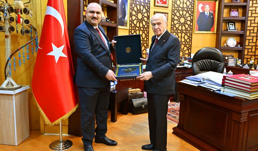 MHP Genel Başkanı Bahçeli, Kerkük Valisi Ağa'yı kabul etti