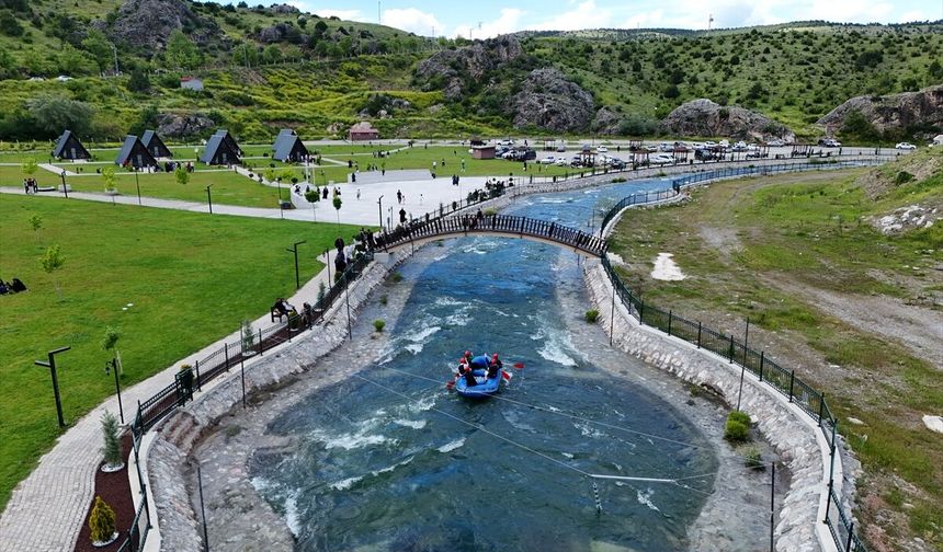 Yozgat'ta mesire alanları bayram tatilinde ziyaretçilerin uğrak noktası oldu