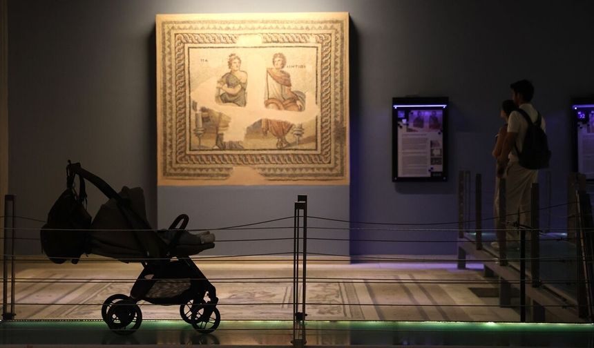Zeugma Mozaik Müzesi bayram tatilinde 49 bin 733 ziyaretçiyi ağırladı