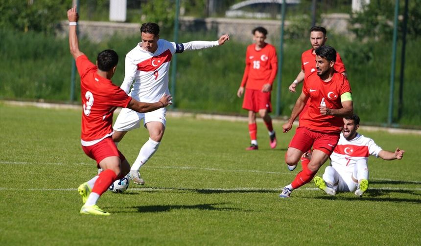 Erzurum'da UEFA Regions Cup Türkiye Finalleri'nin yarı final müsabakaları yapıldı