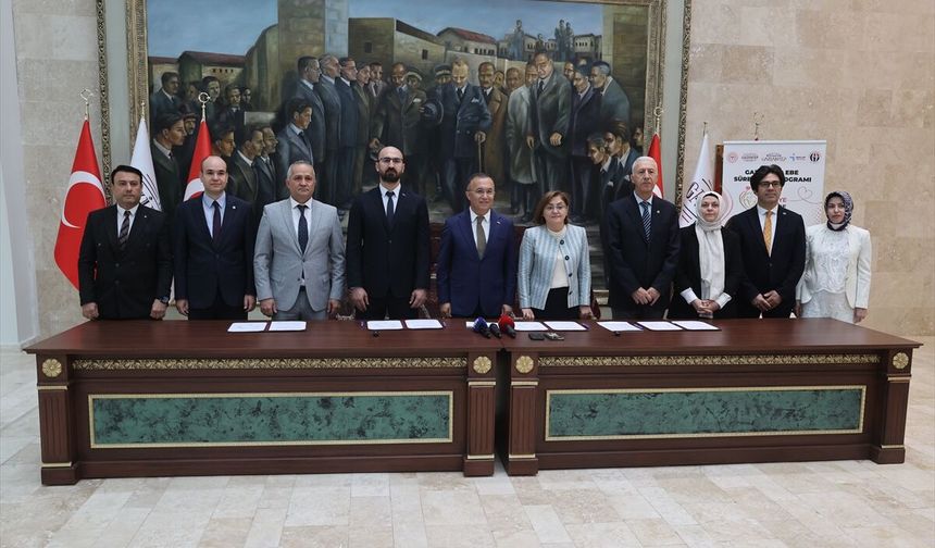 Gaziantep'te 'Her Gebeye Bir Ebe' projesi için protokol imzalandı