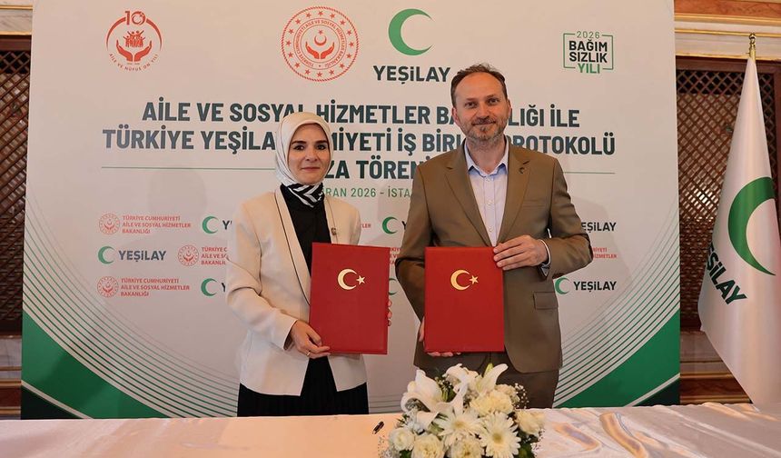 Aile ve Sosyal Hizmet Bakanlığı ile YEŞİLAY’dan bağımlılıklarla mücadelede iş birliği