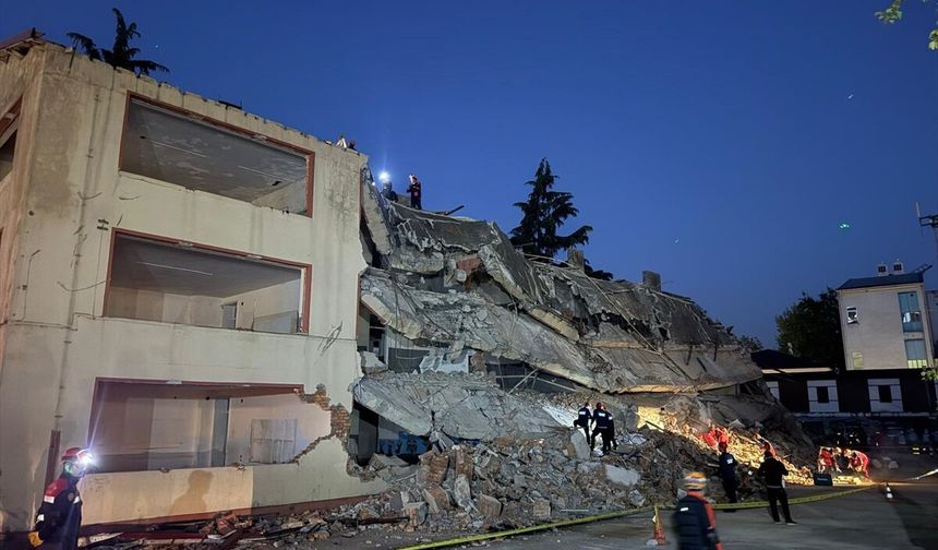 Trabzon'da deprem tatbikatı gerçekleştirildi