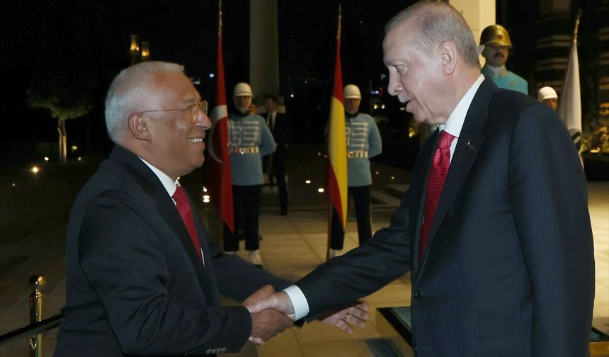 Cumhurbaşkanı Erdoğan, Ursula von der Leyen ve Antonio Costa'yı kabul etti