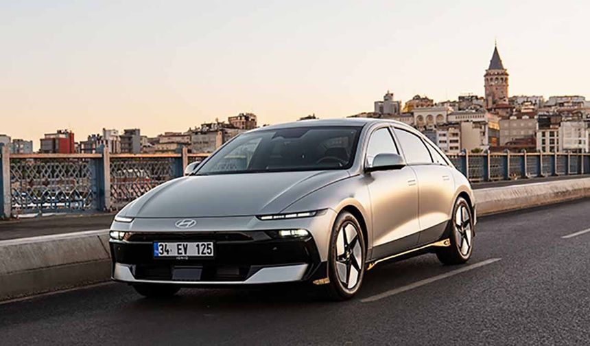 Hyundai, yeni IONIQ 6'yı Türkiye'de satışa sundu