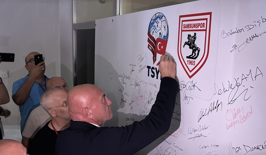 Samsunspor Kulübü Başkanı Yıldırım'dan transfer açıklaması