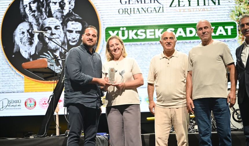 Bursa'da 33. Uluslararası Gemlik Zeytini Festivali düzenlendi