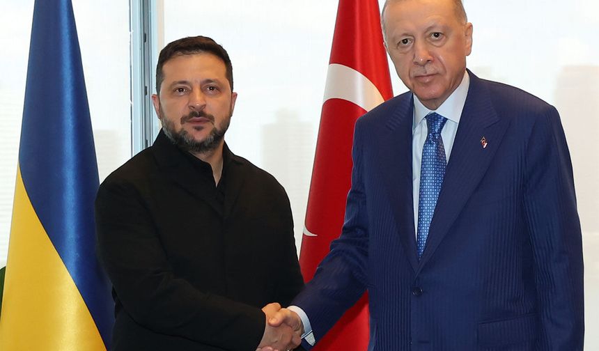 Cumhurbaşkanı Erdoğan, Ukrayna Devlet Başkanı Zelenskiy ile görüştü