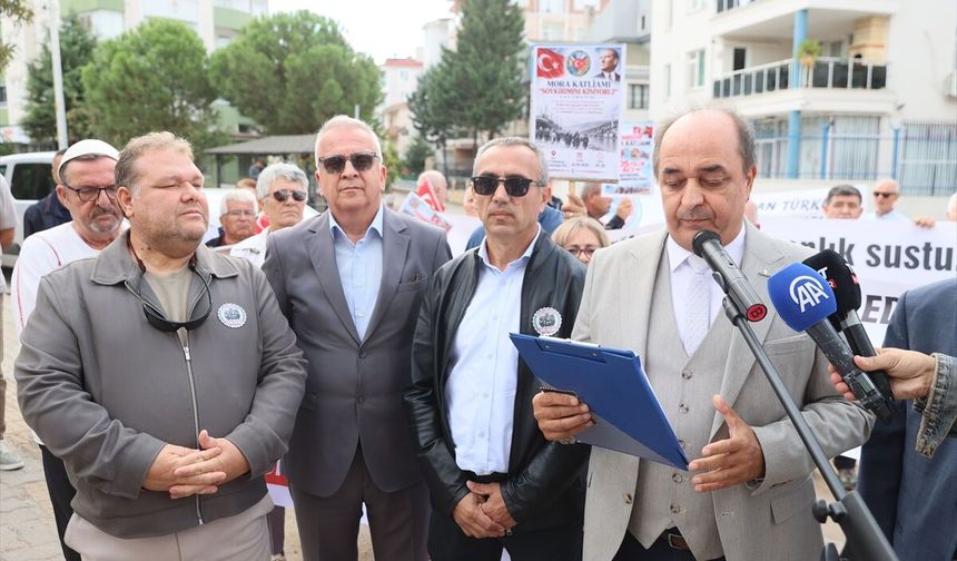 Yunanistan'ın Edirne Konsolosluğu önüne siyah çelenk bırakıldı