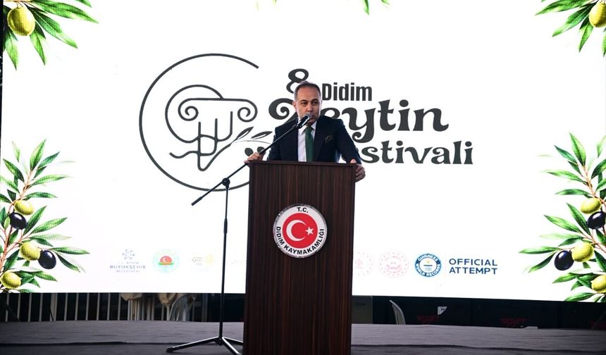 Didim 8. Zeytin Festivali başladı