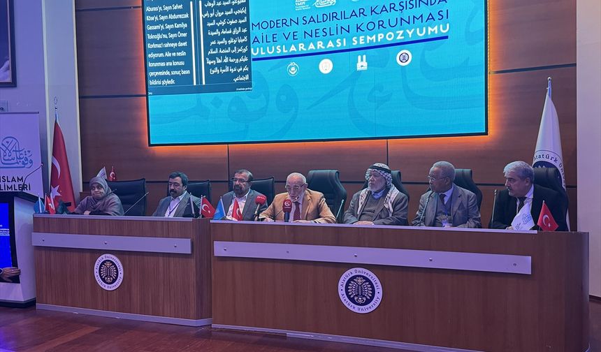 Erzurum'da aile ve neslin korunmasına yönelik uluslararası sempozyum sona erdi