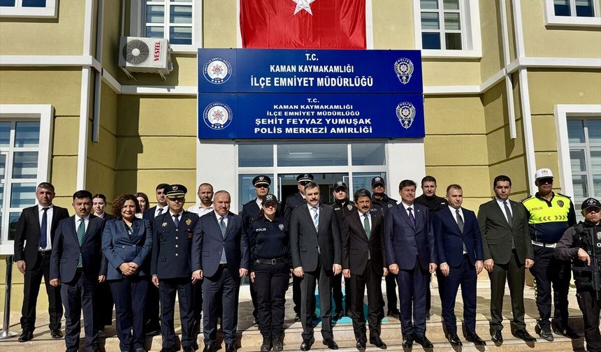 İçişleri Bakanı Çiftçi, Kaman'daki yatırımları inceledi