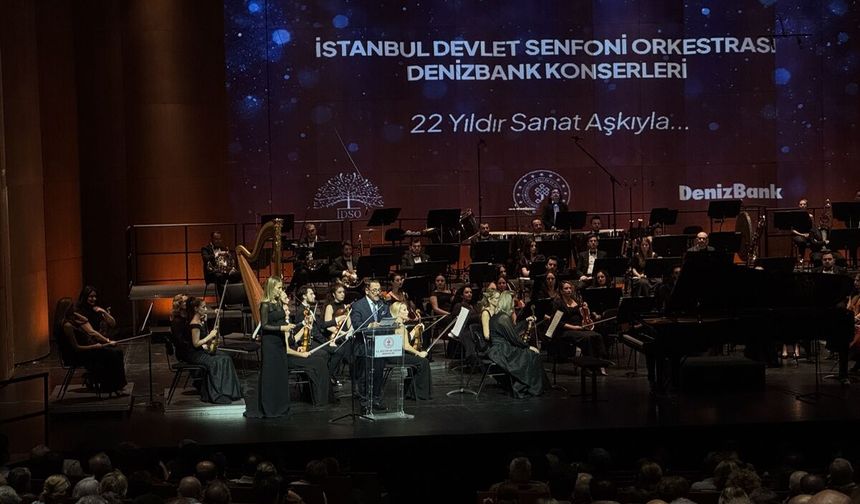 İstanbul Devlet Senfoni Orkestrası, yeni sezona AKM'de başladı