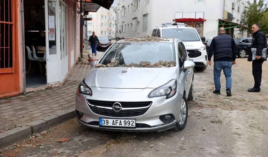 Kırklareli'nde kuvvetli rüzgar yaşamı olumsuz etkiliyor
