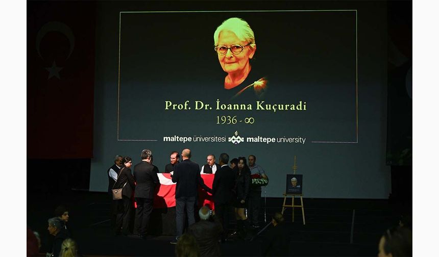 Felsefeci Prof. Dr. İoanna Kuçuradi son yolculuğuna uğurlanıyor