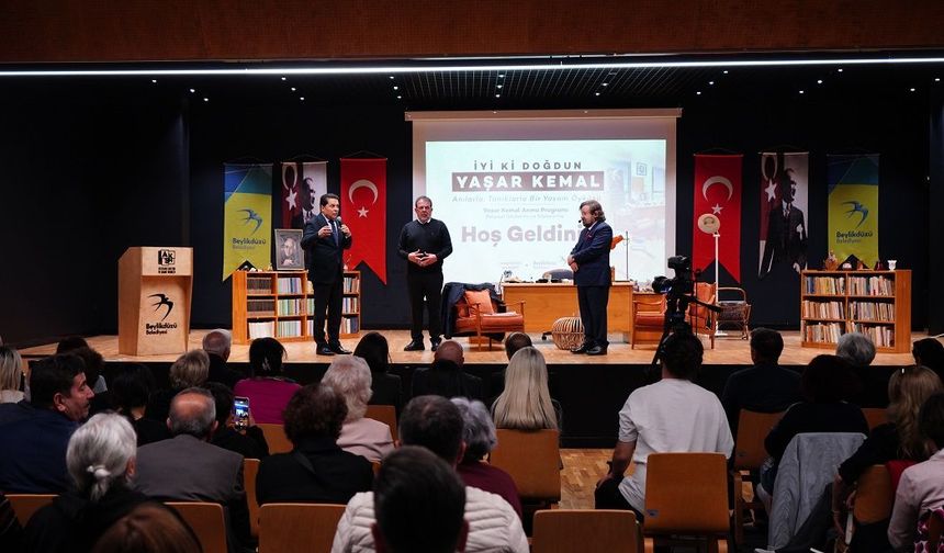 Yaşar Kemal, doğum gününde Beylikdüzü'nde anıldı