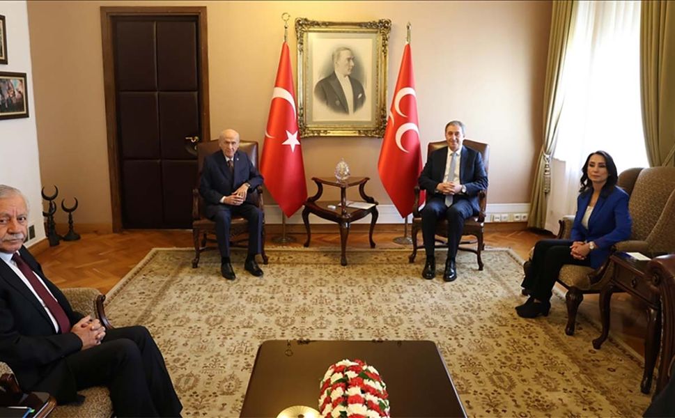 MHP Genel Başkanı Bahçeli, DEM Parti heyetiyle görüştü