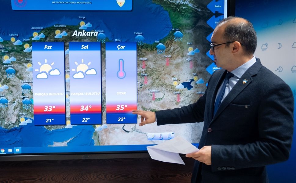 Sıcaklık bu hafta da mevsim normallerinin üzerinde seyredecek