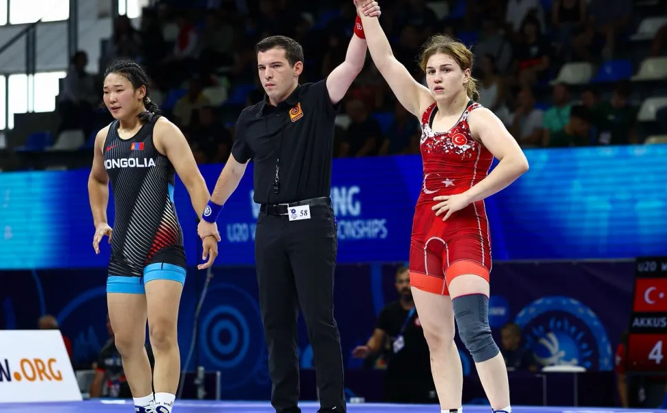 Trabzonlu milli sporcu dünya üçüncüsü oldu